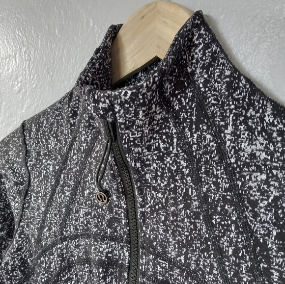 Lululemon Define Jacket Suited Jaquard Black White Luon 4 - Picture 6 of 16